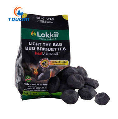 TOUCAN-1.4KG containing four pieces of charcoal