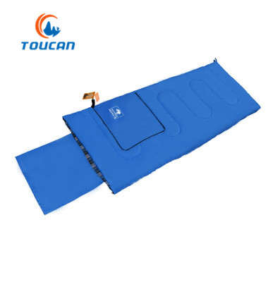 TOUCAN-Blue envelope type outdoor sleeping pillow