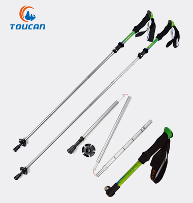 TOUCAN- 折叠铝杆登山杖